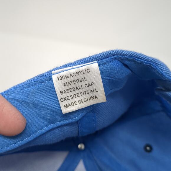 Chicago Toddler Strapback Baseball Cap Blue One Size Adjustable Embroidered - Picture 9 of 9